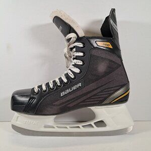 Bauer Supreme 140 Ice Skates Size 11R, Shoe Size 12.5  Black TUUK Lightspeed Pro
